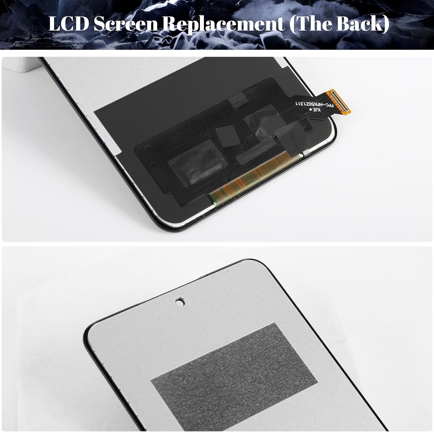 Incell for Xiaomi 12T LCD Display for Xiaomi 12T Pro 5G 2022 Screen Replacemet for 22071212AG Touch Screen Digitizer Display Assembly Repair Kits Without Frame(Black)