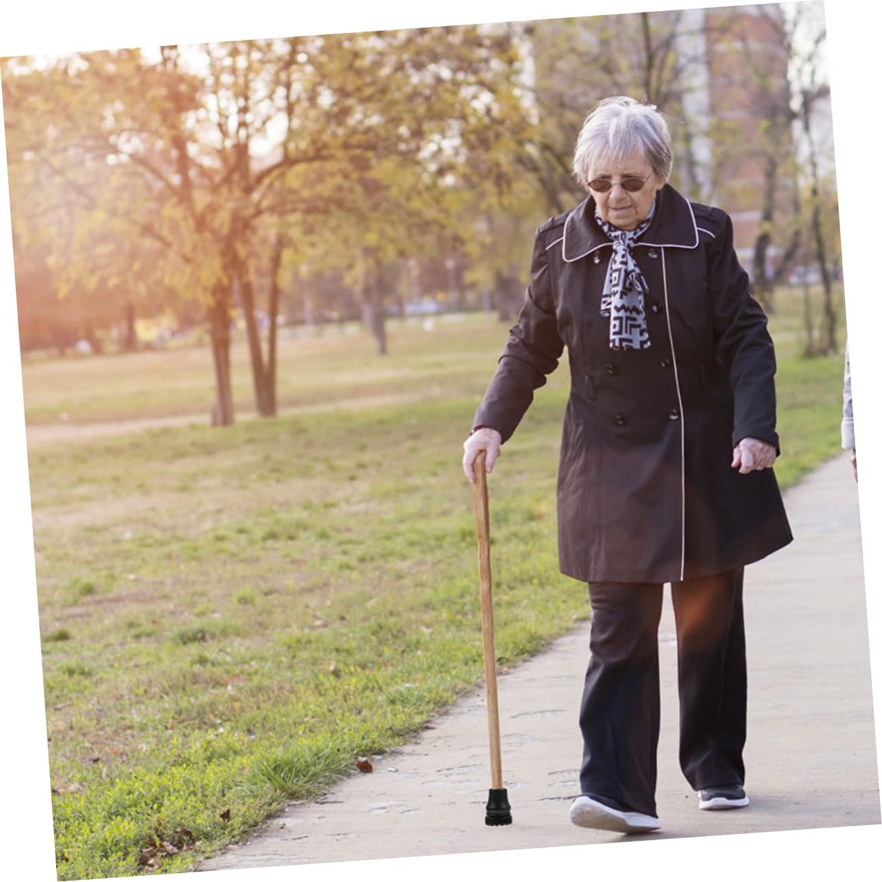 BESPORTBLE Poggiapiedi Antiscivolo Per Stampella Piedini Accessori Per Bastoni Da Passeggio Copri Piede Per Canna Da Arrampicata Punte Della Stampella Pad Stampella Antiscivolo Pvc