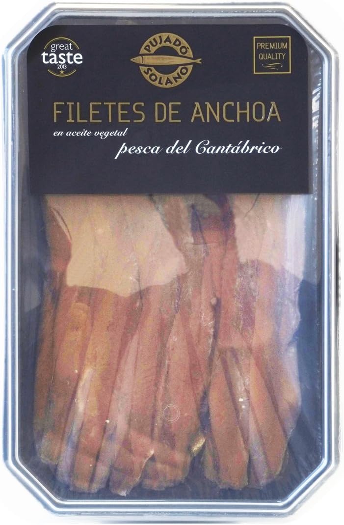 Anchovies Fillet in Oil (Talla 00) of Cantabria-Spain 11.46 oz