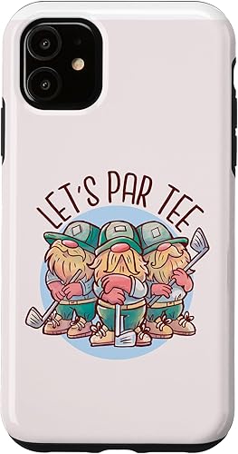 Miniatura 7 de iPhone XXS Let's Par Tee Funny Mini Golf Gnomos Golf Lovers Case