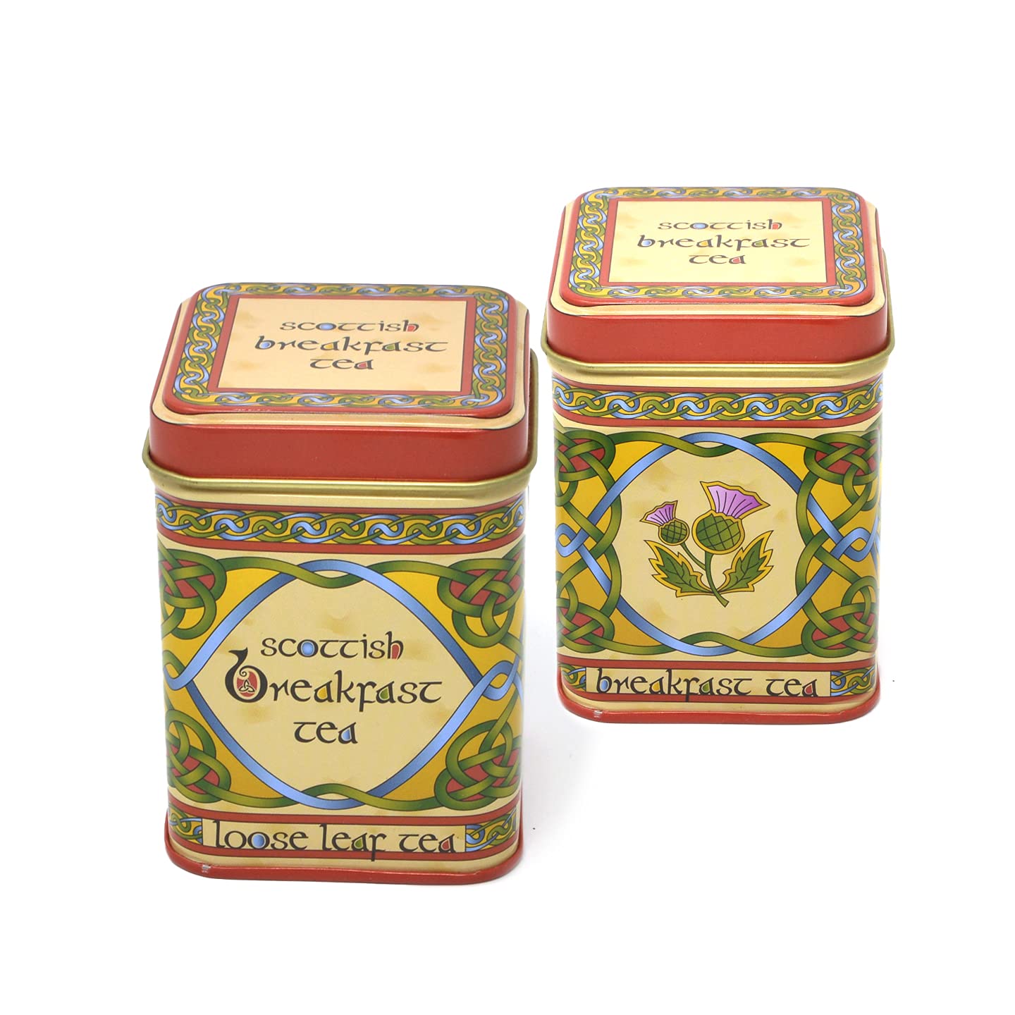 Royal Tara Set of 2 Scotland Breakfast Loose Leaf Tea Scottish Blend of Assam Ceylon and Indian tea Net Weight -1.41 oz