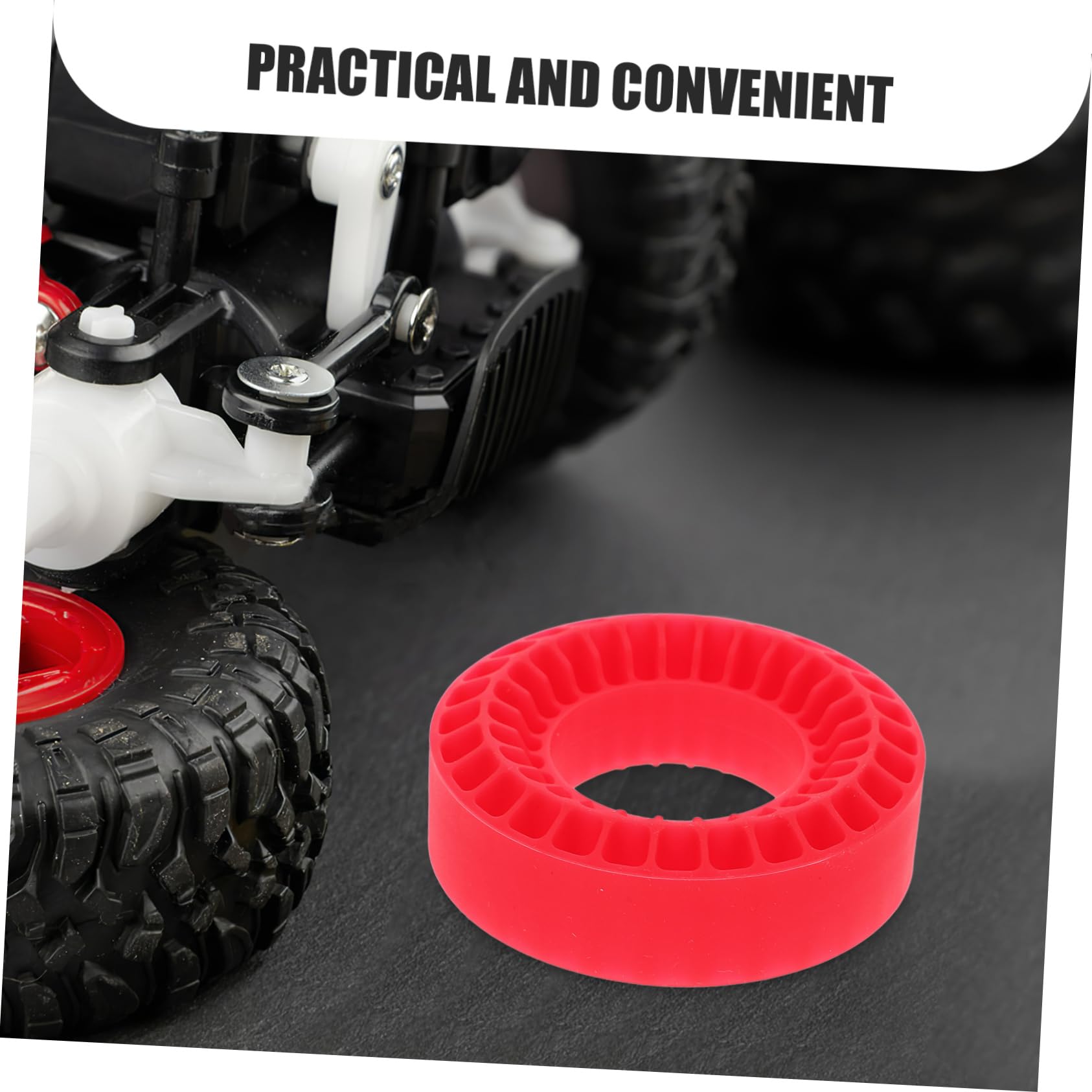 HOOTNEE Car 4 Replacement Inserts for 1/18 1/24 Crawler Tires Silicone Rubber Easy to Use