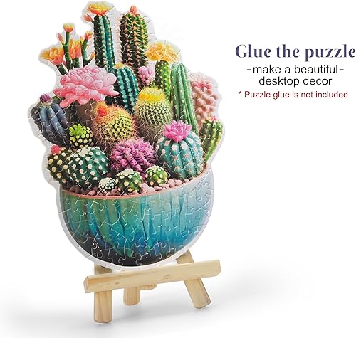 Miniatura 8 de Rompecabezas de madera con formas únicas, rompecabezas de 179 piezas para adultos, adolescentes y familia, para el día de San Valentín, día de la