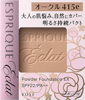 Kose ESPRIQUE Eclat(エスプリーク エクラ) エスプリーク エクラ 明るさ持続 パクト EX OC415e オークル 9.3グラム x 1個