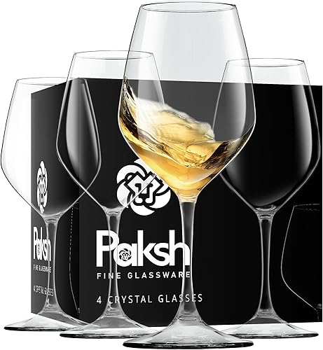 Miniatura 10 de Copas italianas para vino tinto Paksh Novelty  18 onzas copa de vino transparente Set de 4 Transparente