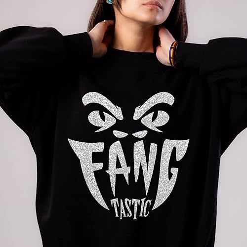 Miniatura 5 de Vinilo de transferencia de calor con purpurina HTV con purpurina, 9.8 pulgadas x 5 pies, vinilo para planchar con purpurina arcoíris para camisetas,