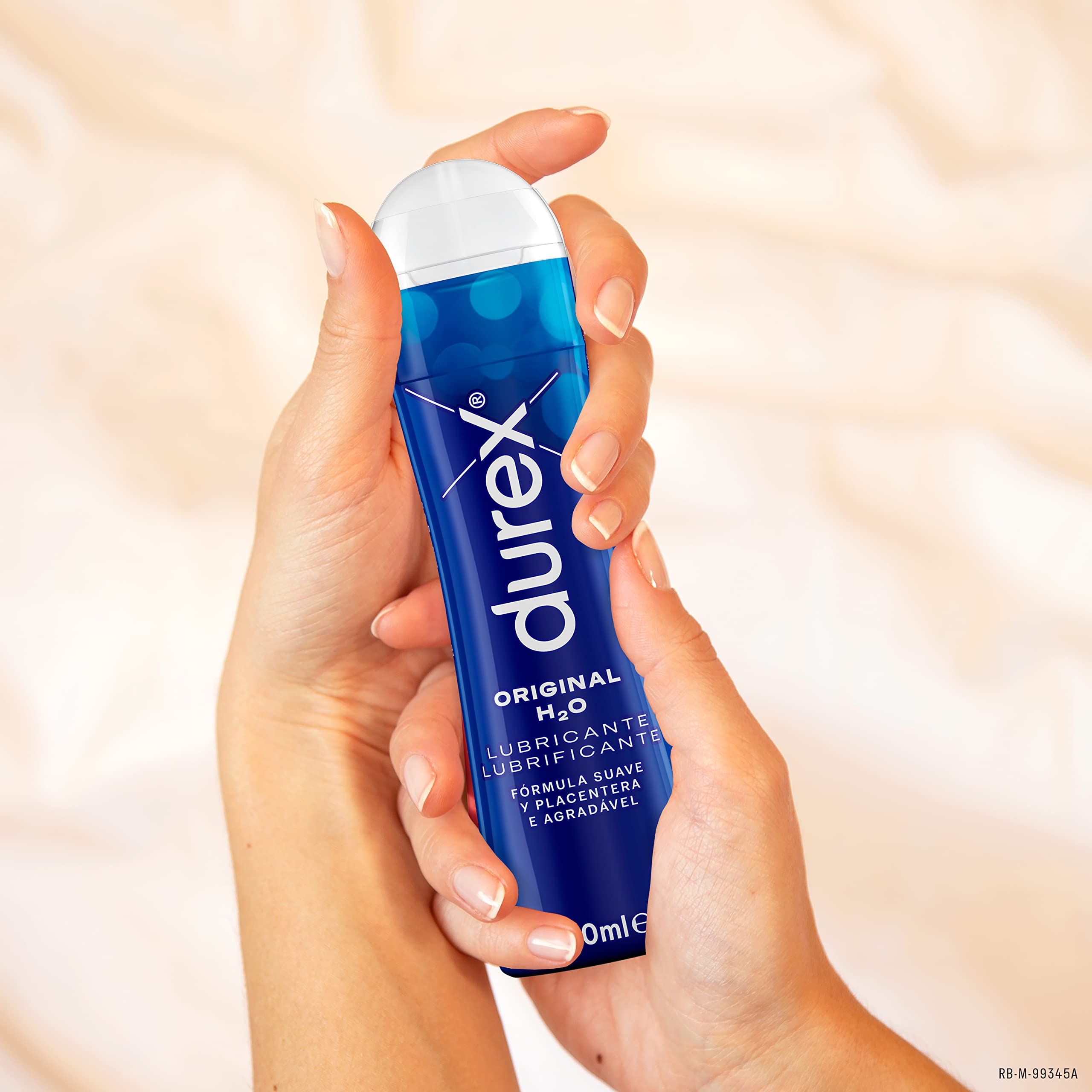 Durex Lubricante Original H2O, 100 ml [Pack 4 Unidades]