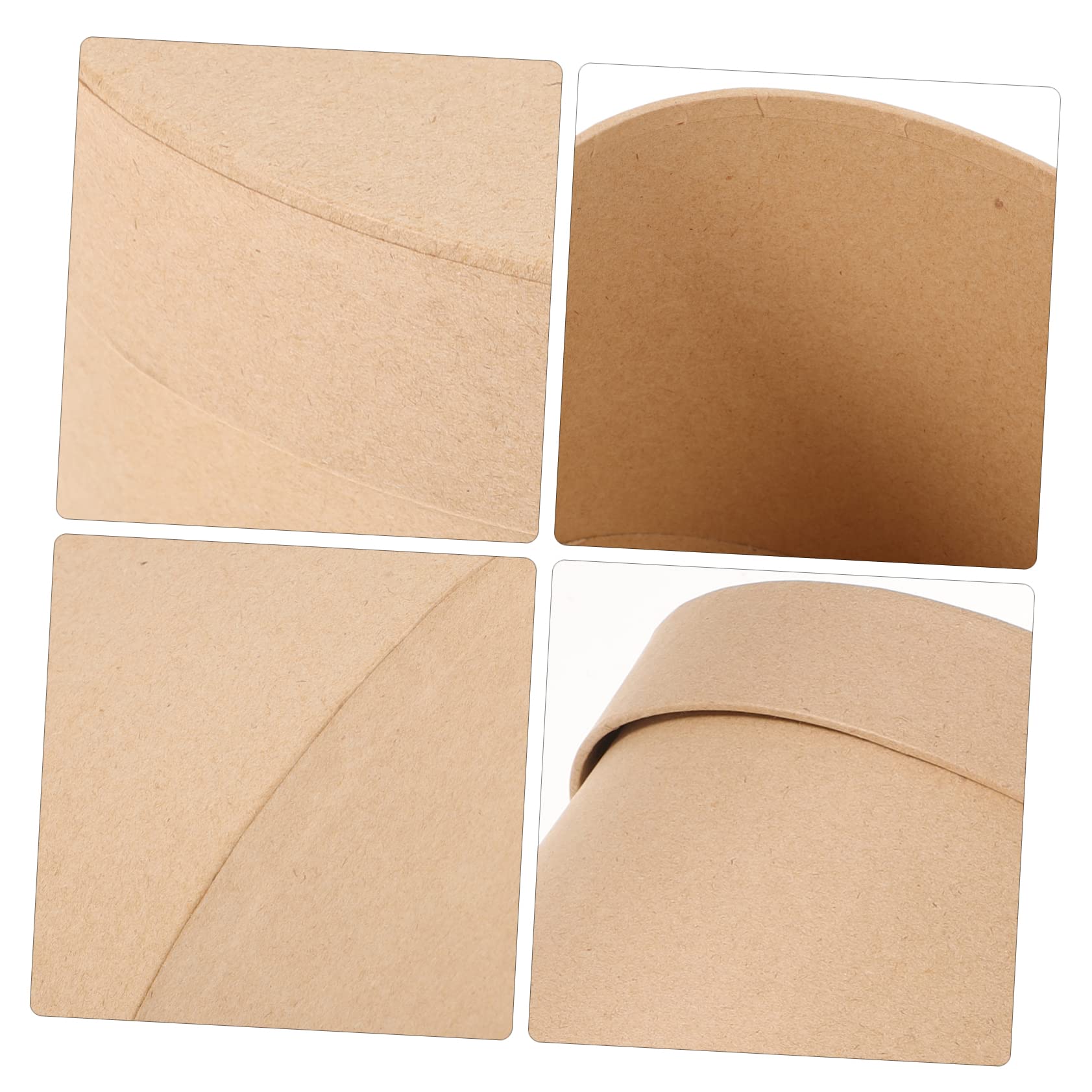 ULTECHNOVO 4pezzi Scatola Per Biscotti Multiuso Carta Kraft Confezione Da Perfetta Per Dolci e Regali Per Feste e Compleanni