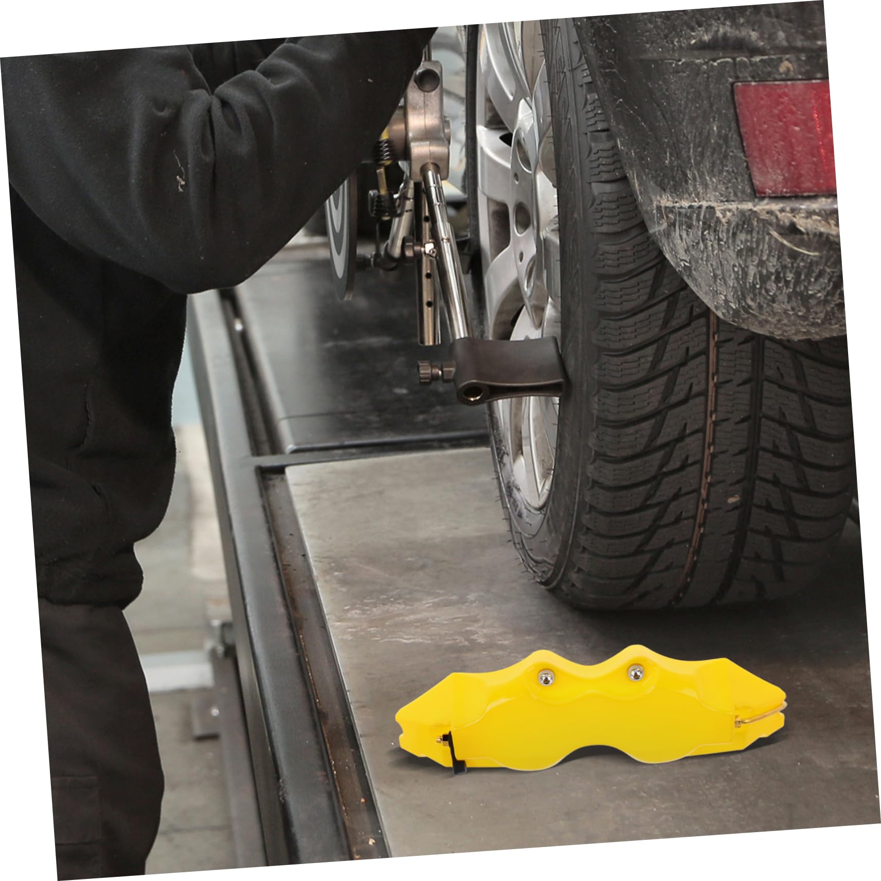 Couverture des Étriers De Frein Kit De Couvercles D’Étrier De Frein 3D 2 Ensembles Protection Complète Installation Facile pour Voiture Course Et Modifications Auto