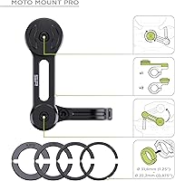 Vista 5 de SP Connect Soporte universal para manillar para teléfonos de 2.283-3.346 in, color negro