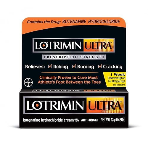 Lotrimin Ultra Crema antifúngica para pies de atleta, 1.1 oz (paquete de 2)