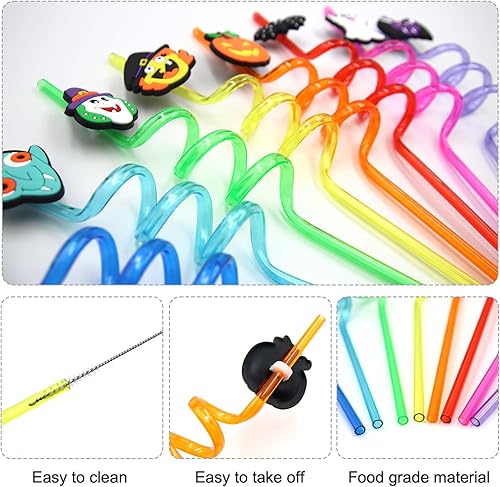 Miniatura 2 de 24 regalos de fiesta para el día de San Valentín, regalos de fiesta de aula, pajitas de plástico para beber, regalos para niños, intercambio de