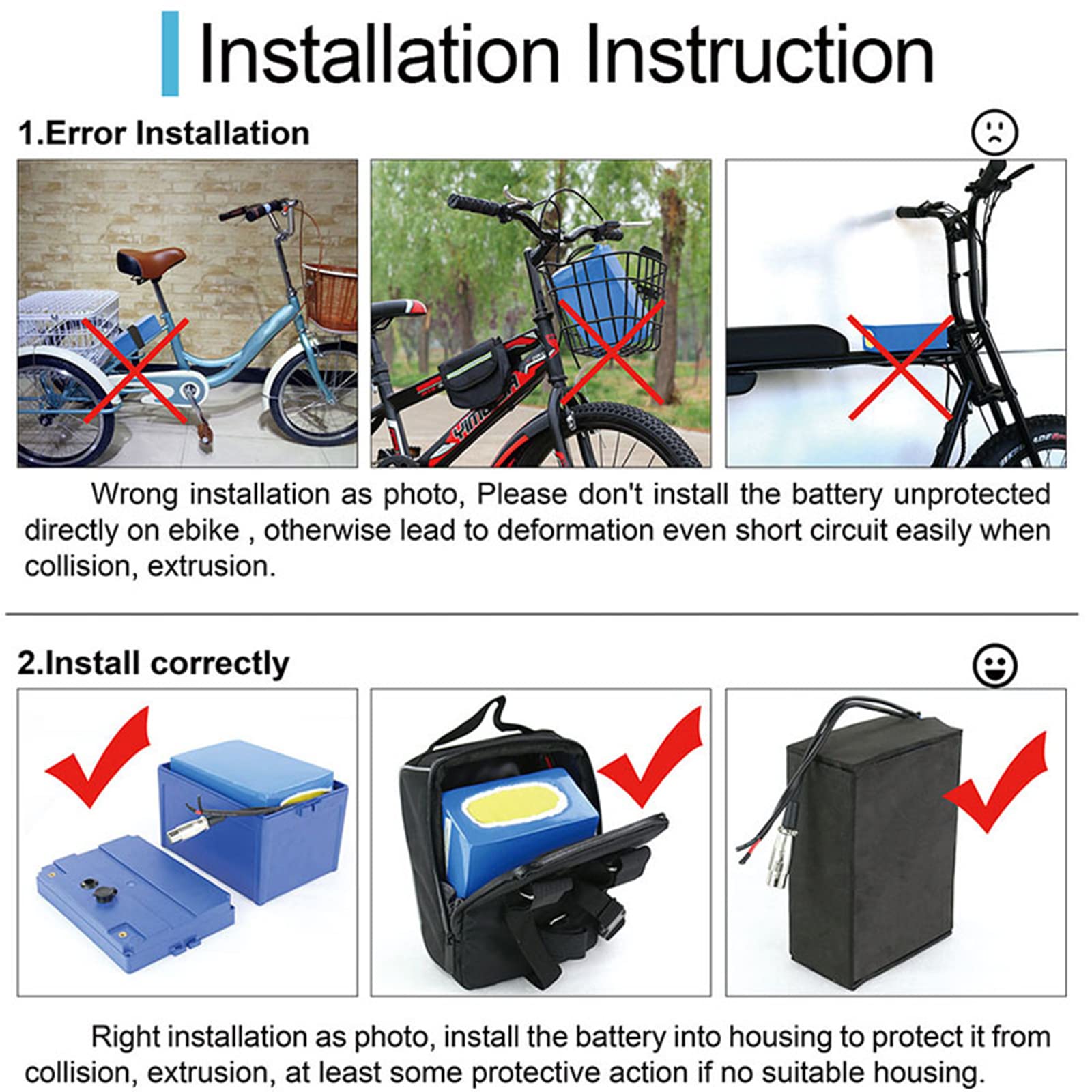 (3-7 dni na przybycie)Akumulator litowy Rower elektryczny 60V Konfigurowalny akumulator 25Ah do motocykla elektrycznego Elektryczny trójkołowy skuter elektryczny o długim zasięgu baterii, dla silnika