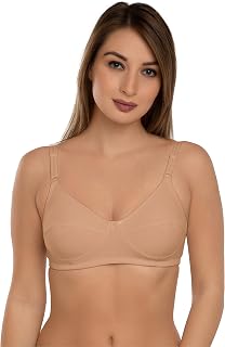 DAISY DEE Women's Cotton Non-Wired Regular Straps Full Coverage Non-Padded Bra - NSHTL Price In India
