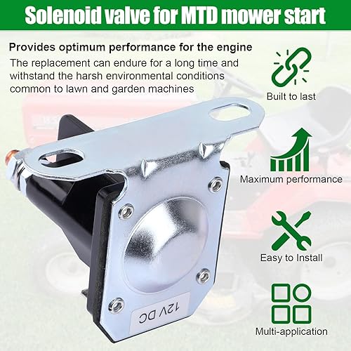 Miniatura 3 de dh Solenoide de arranque compatible con MTD Cub Cadet 725-1426 925-1426A Wsry