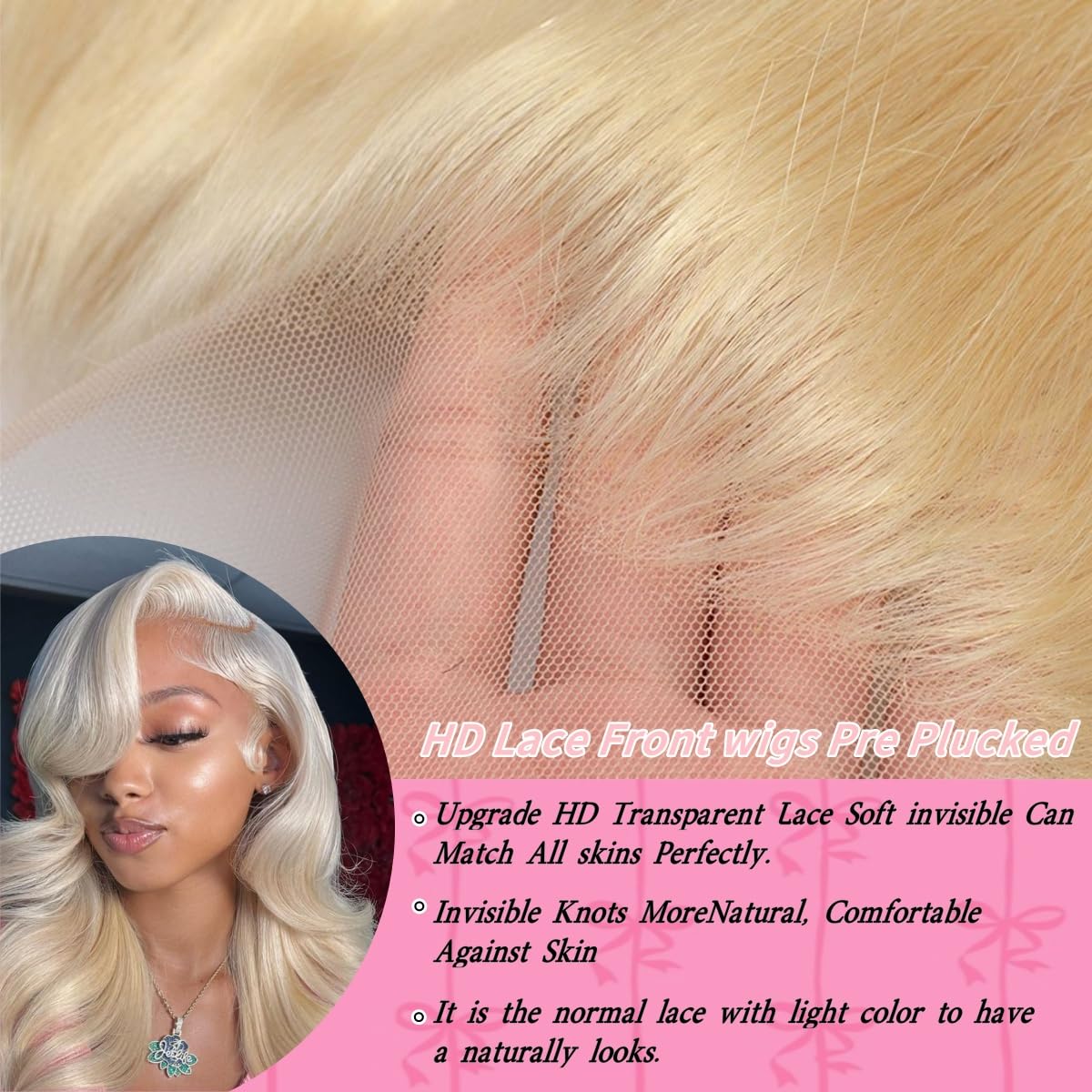 Joydawn 28inch 613 Lace Front Wig Human Hair wig 200% Density Blonde Lace Front Wigs 13x4 Body Wave Lace Frontal wigs Human Hair