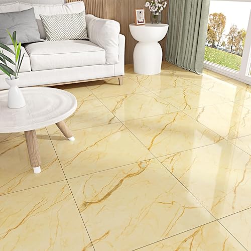 Miniatura 38 de WESTICK 20 azulejos de mármol para baño, impermeables, de 12 x 12 pulgadas, autoadhesivos, azulejos de vinilo para despegar y pegar, azulejos