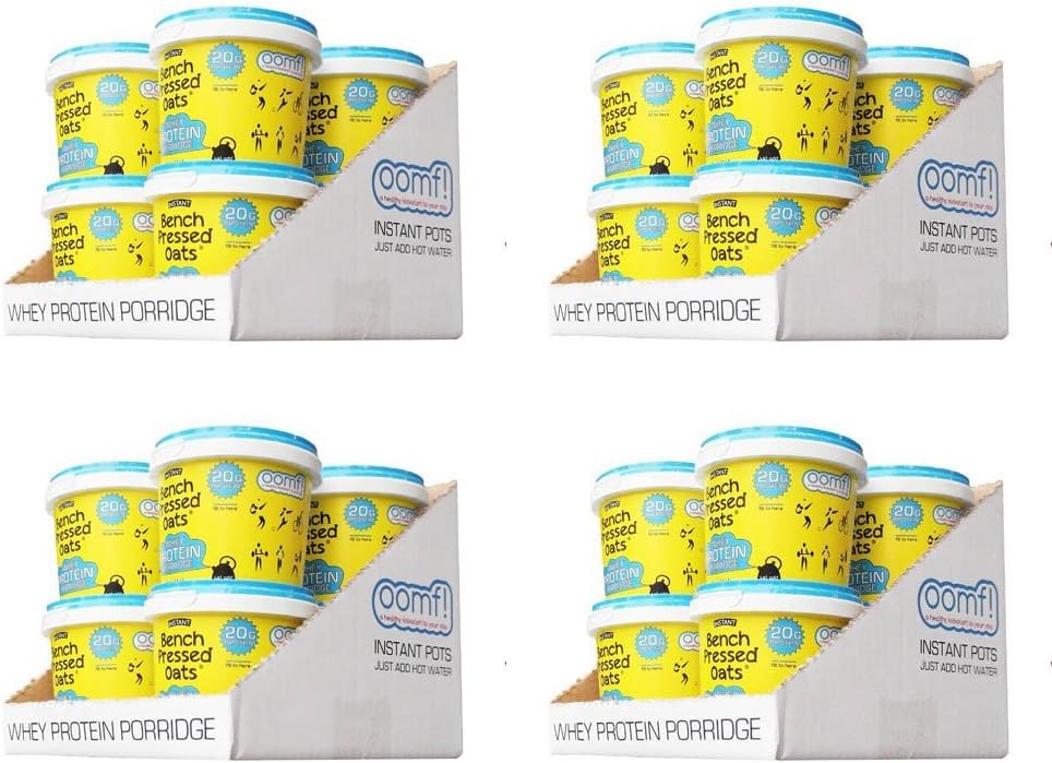 (4 Pack) - Oomf - High Protein Oats Banana Pot | 75g | 4 Pack Bundle