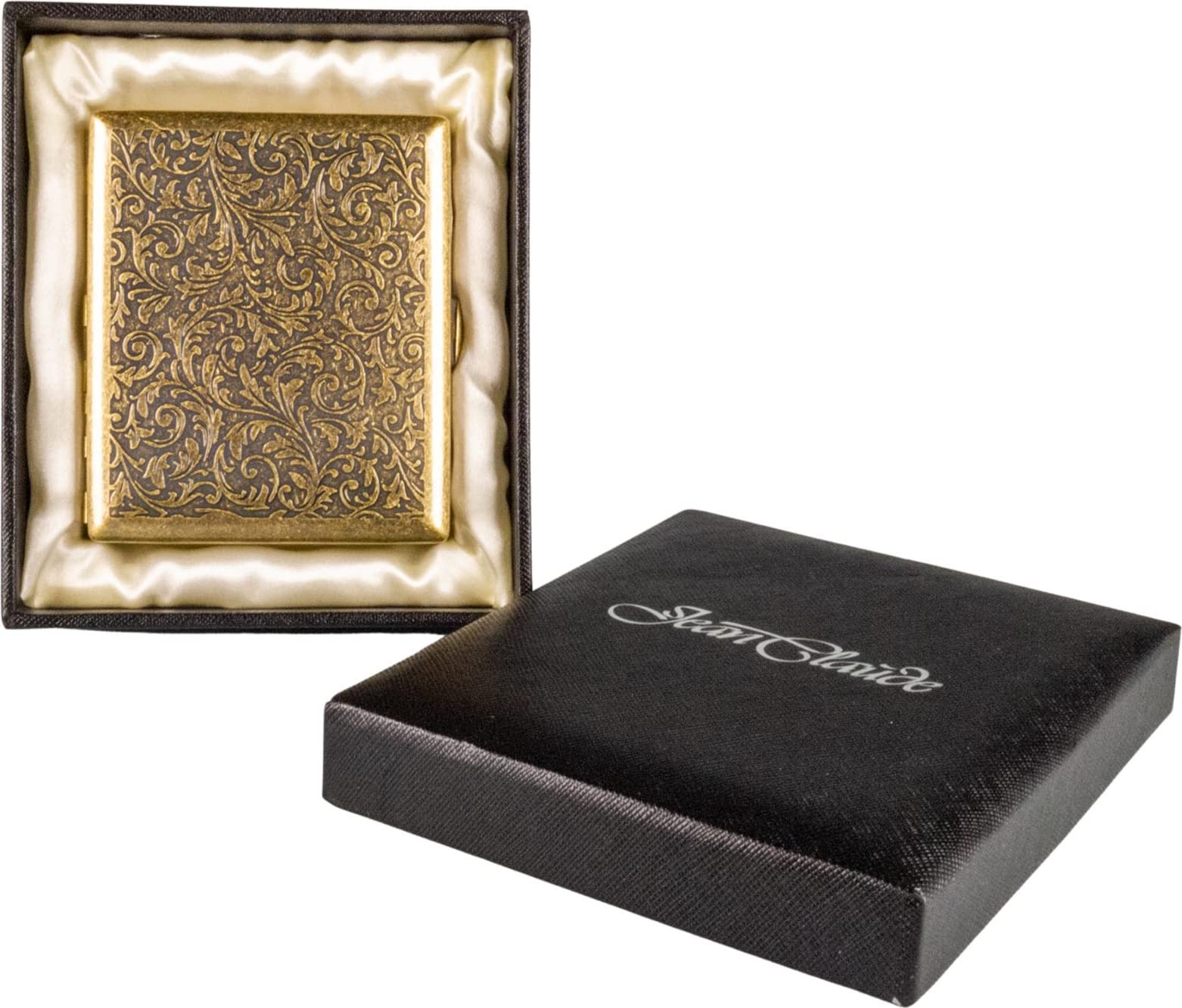 jean claude cigarette case Amazon.com: 20 King Size / Antique Silver Metal / Hanger / Double Sided / Gift Box : Health & Household Amazon.com: Jean Claude Cigarette Case