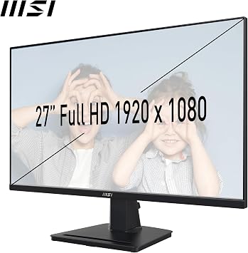 شاشة MSI Pro MP275 27” 1920x1080 1 مللي ثانية 100 هرتز IPS مضادة للتوهج بدقة Full HD