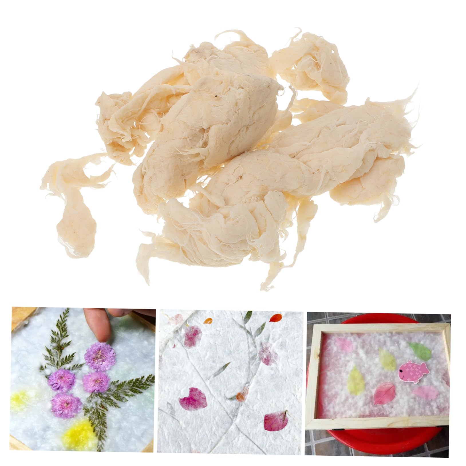 KONTONTY 5pcs 1 Craft Paper Soft Paper Pulp for Making Encourages Creativity Imagination Wood Material