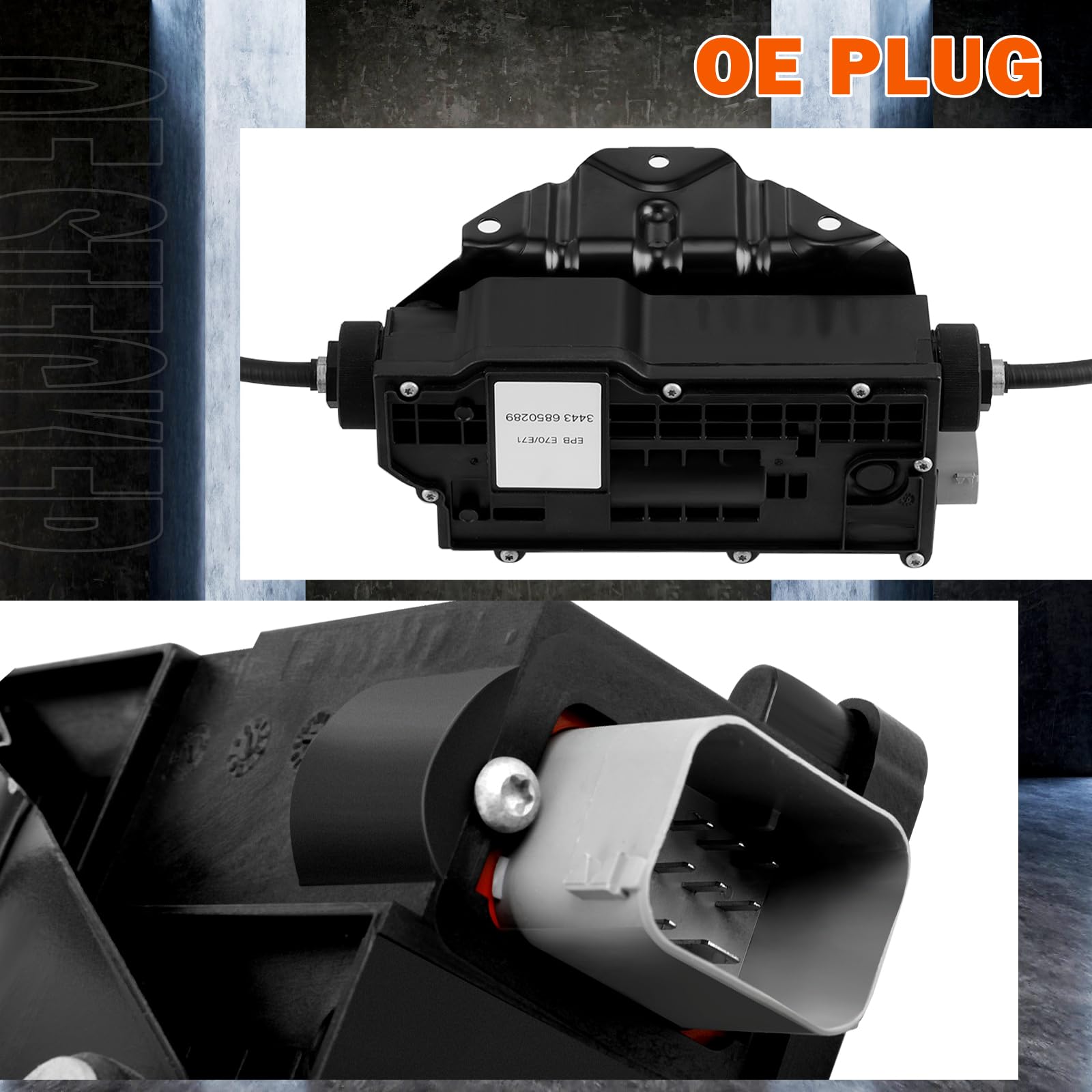 Unidad de control de actuador de freno de mano de freno de estacionamiento eléctrico para BMW X5 E70 2007-2013, para BMW X6 E71 E72 2008-2014#34436850289 34436788556 34436788968 3443679968
