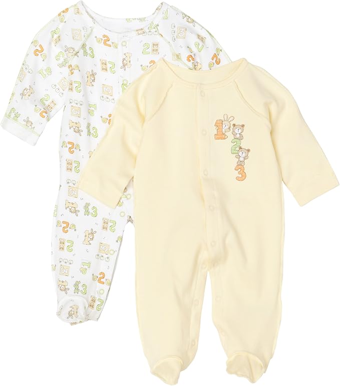 Absorba Baby 2Piece Footed Sleeper Set Infant And Toddler
