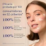 Embryolisse Lait-Crème Concentré, hidratante facial diario multifunción y base de maquillaje, adecuado para todo tipo de piel. Crema facial francesa con manteca de karité y aloe vera, 2.54 onzas