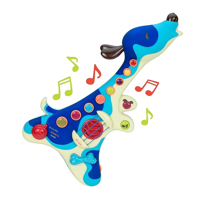 B. Toys Woofer, Guitarra Infantil interactiva con 3 Modos Musicales