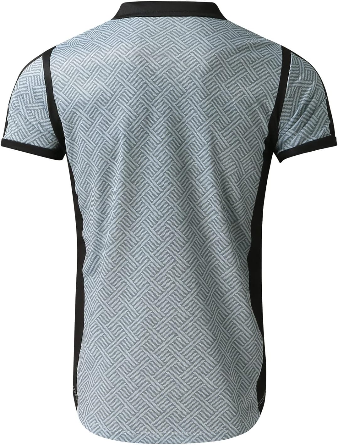 Men's Short Sets Outfits 2 Piece Summer Tracksuit Short Sleeve Zip Polo Shirt and Shorts Set Casual Beach Outfits - Image 6