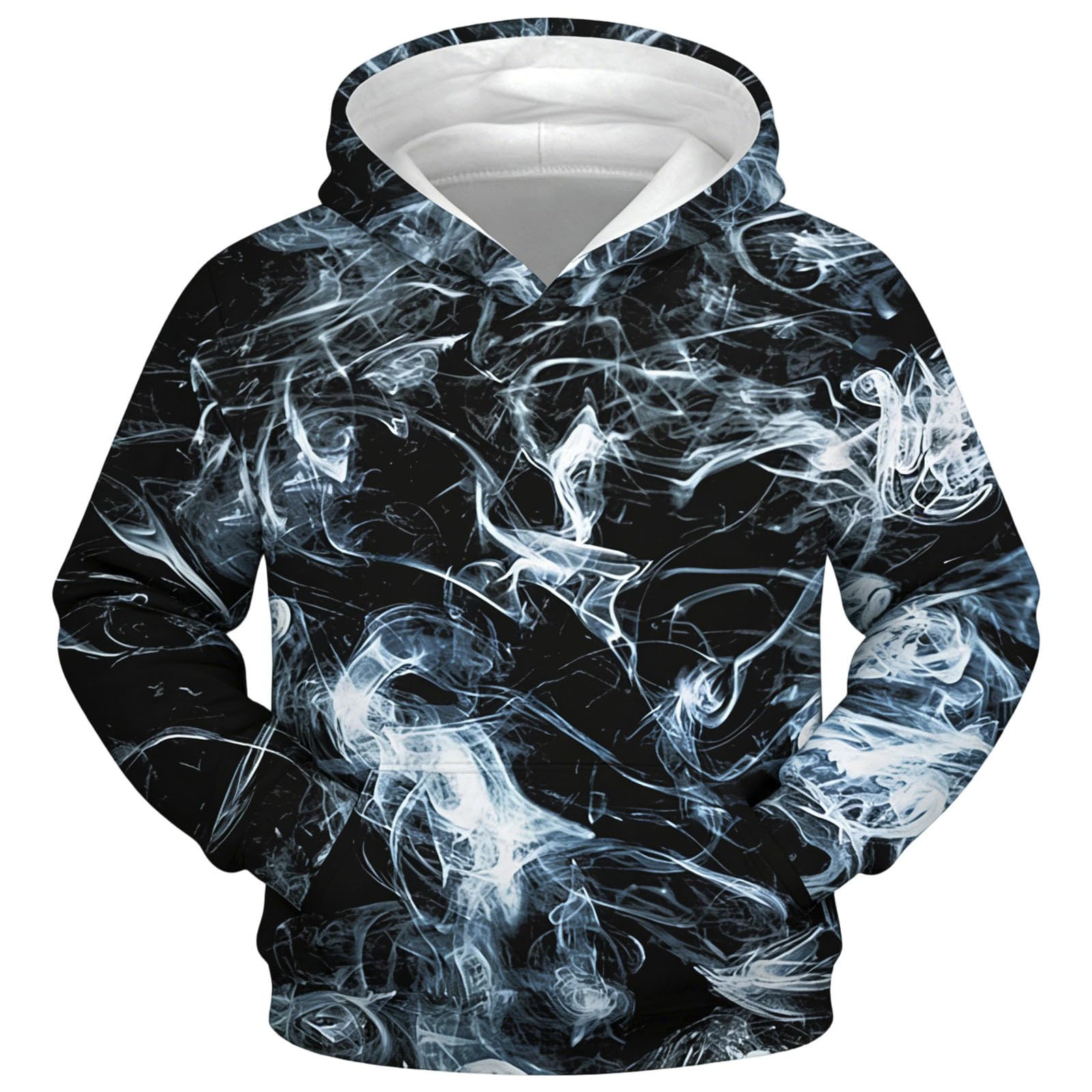Sweat à capuche tendance pour garçon, pull décontracté idéal pour l'école et le quotidien