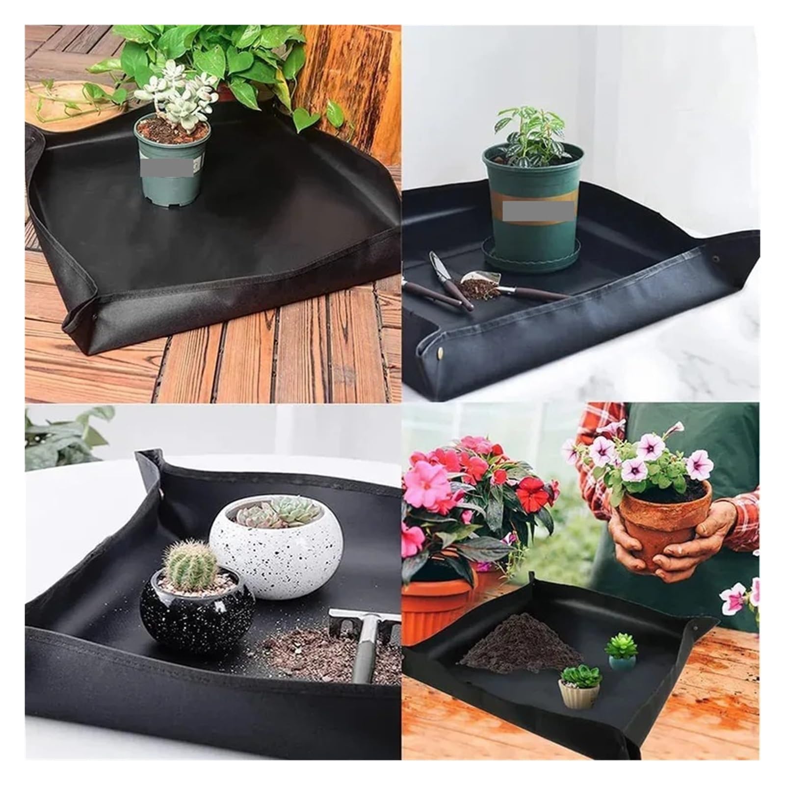 Lot de 16 mini outils d'entretien des plantes – Fournitures de transplantation manuelle pour le jardinage, la plantation du sol et l'entretien des semis, accessoires de jardinage essentiels