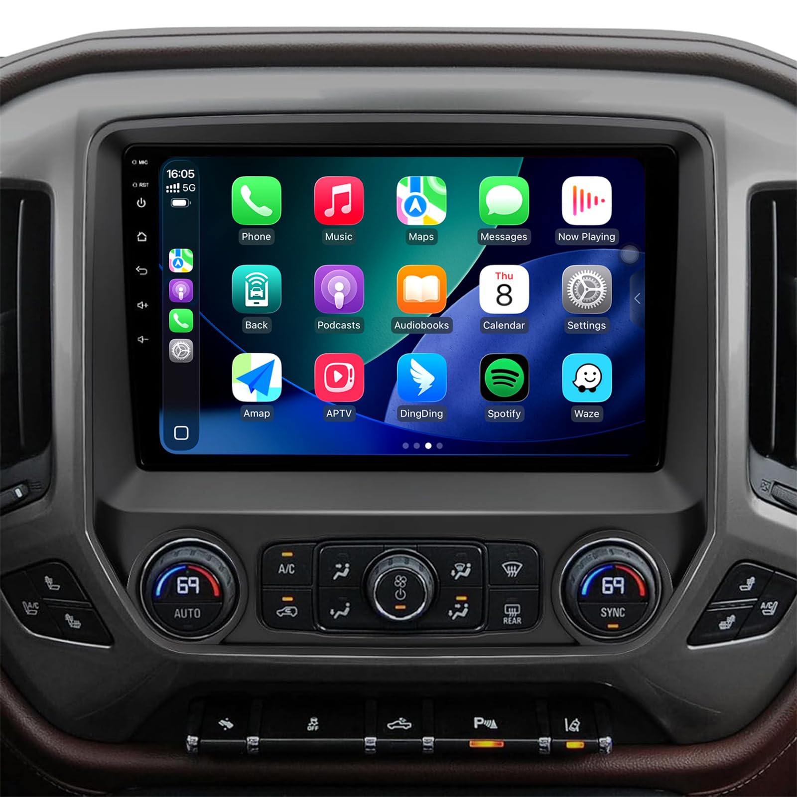 PUTMADE 64G Android 13 Car Radio Stereo - vehicle gps | Mubboo