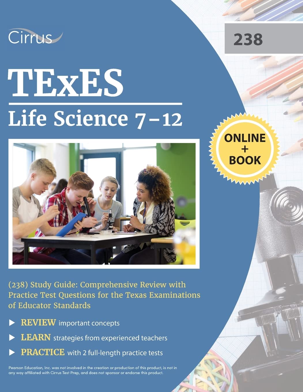TExES Life Science 712 (238) Study Guide Comprehensive