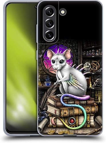 Miniatura 8 de Head Case Designs Officially Licensed Sarah Richter Gothic Black Raven Animals Soft Gel Case Compatible with Samsung Galaxy S21 FE 5G