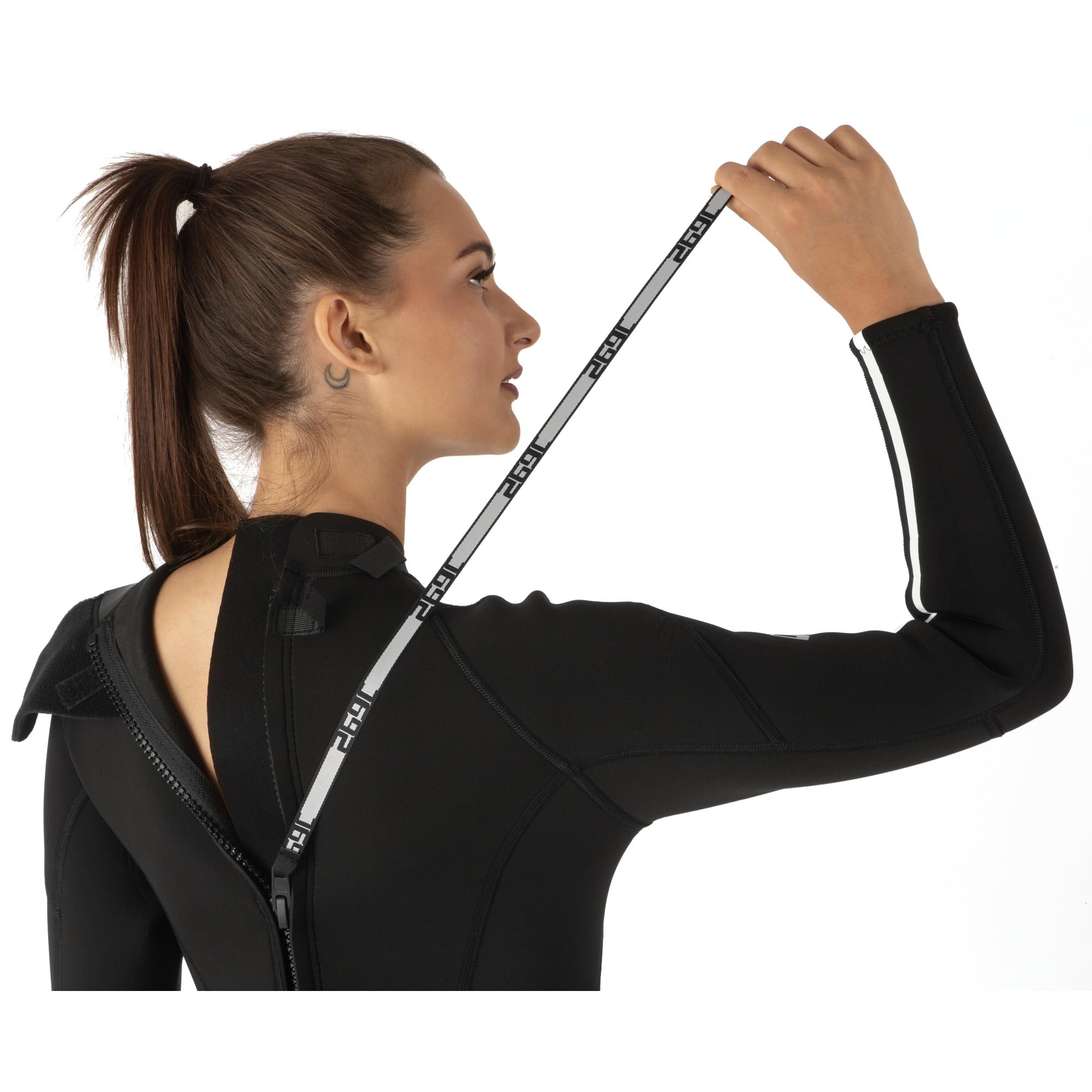 SEAC Feel-S Lady 3mm – Traje de Neopreno para Mujer de 3 mm UltraStretch con Cremallera Trasera YKK, Costuras Flatlock y Rodilleras reforzadas – Traje para Buceo, Snorkel y apnea