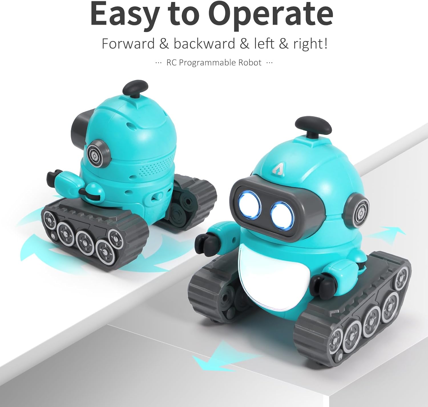 Two GILOBABY robots demonstrating easy movement