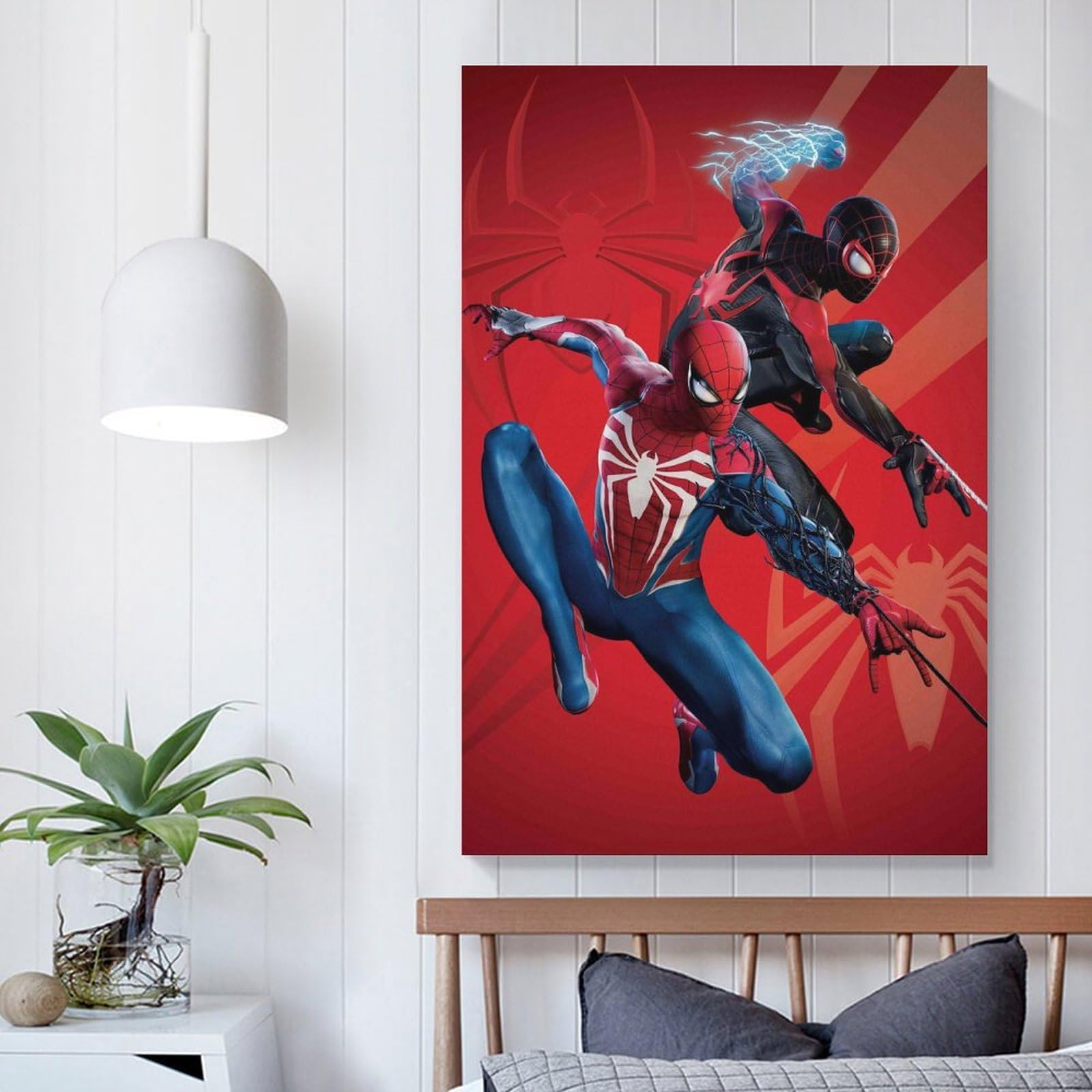スパイダーマン　グッズ　アートパネル　約52センチ✕約52センチ Amazon.co.jp: スパイダーマン2 ゲーム ゲーム ポスター 超クリア (5