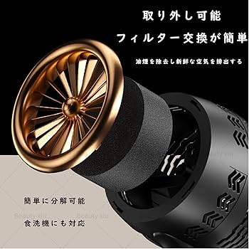 Amazon.co.jp: 卓上レンジフード 卓上吸煙機（卓上でにおい・油