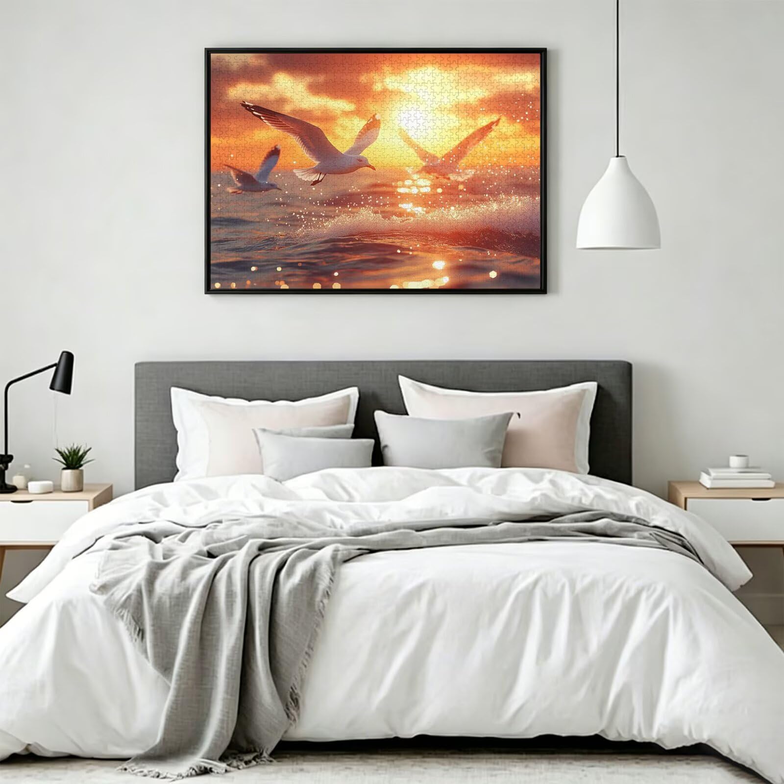 1500 sztuk puzzli dla dorosłych ptaków, wymagające gry logiczne, n-606 | Puzzle dla dorosłych marzycielskie, litery z tyłu wskazówki, ciasne puzzle, dopasowanie, rodzinna aktywność w pomieszczeniach
