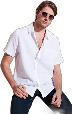 Buratti Pamuklu Regular Fit Tek Cepli K sa Kol G mlek Erkek G MLEK CF25S128230