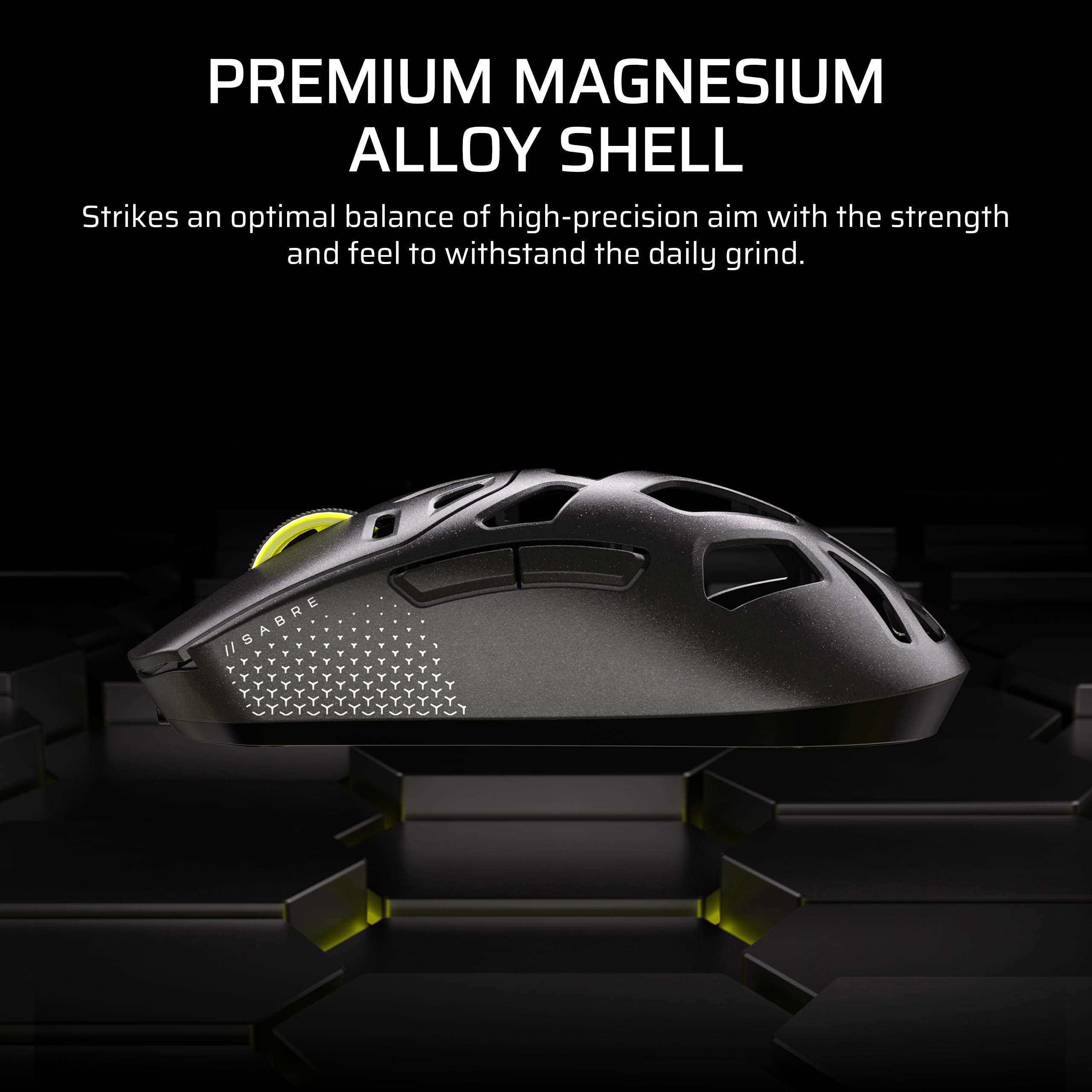 Corsair Bezprzewodowa mysz do gier SABRE v2 PRO MG FPS – czarna