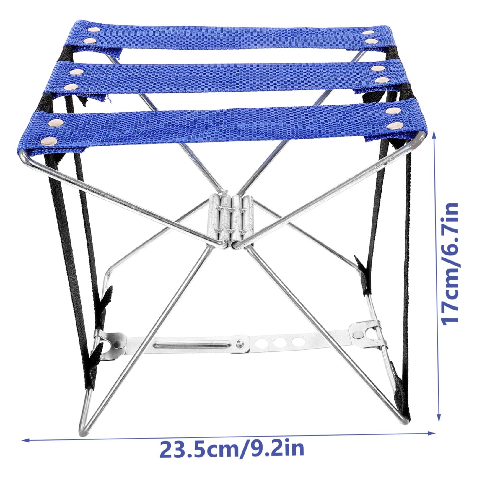 OUNONA Portable Folding Stool Compact and Lightweight Camping Chair for Outdoor Activities Easy to Carry Seat for Travel Fishing and Resting