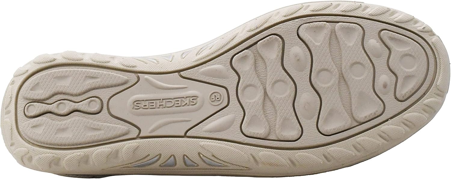 Skechers Women's Reggae Fest Willows Flat, Natural, 9.5 M US - Image 4