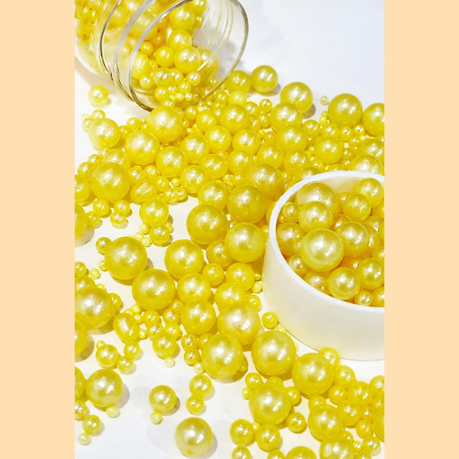 See full amazon price history chart for Homefresh By Sheetal Mix Size Pearl Sprinkles 100 Gram | Edible | Sprinkle Decorations for Cake Decor | Colorful Pearl Sugar confectionery | Best Use for upper Surface decoration (Yellow) Homefresh By Sheetal Mix Size Pearl Sprinkles 100 Gram | Edible | Sprinkle Decorations for Cake Decor | Colorful Pearl Sugar confectionery | Best Use for upper Surface decoration (Yellow) (B0CSDVMJDV) Amazon Price History, Amazon Price Tracker