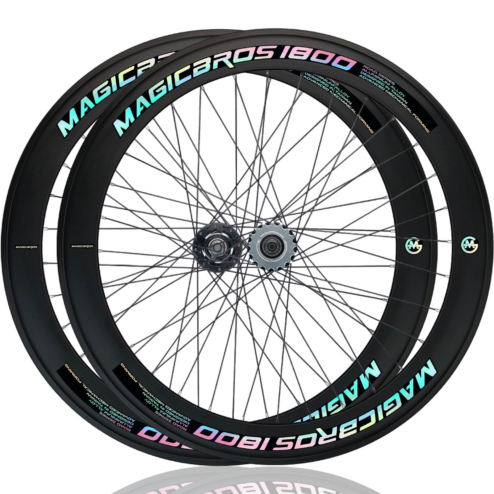 Amazon.co.jp: 700C 固定ギア バイクホイールセット アルミ合金
