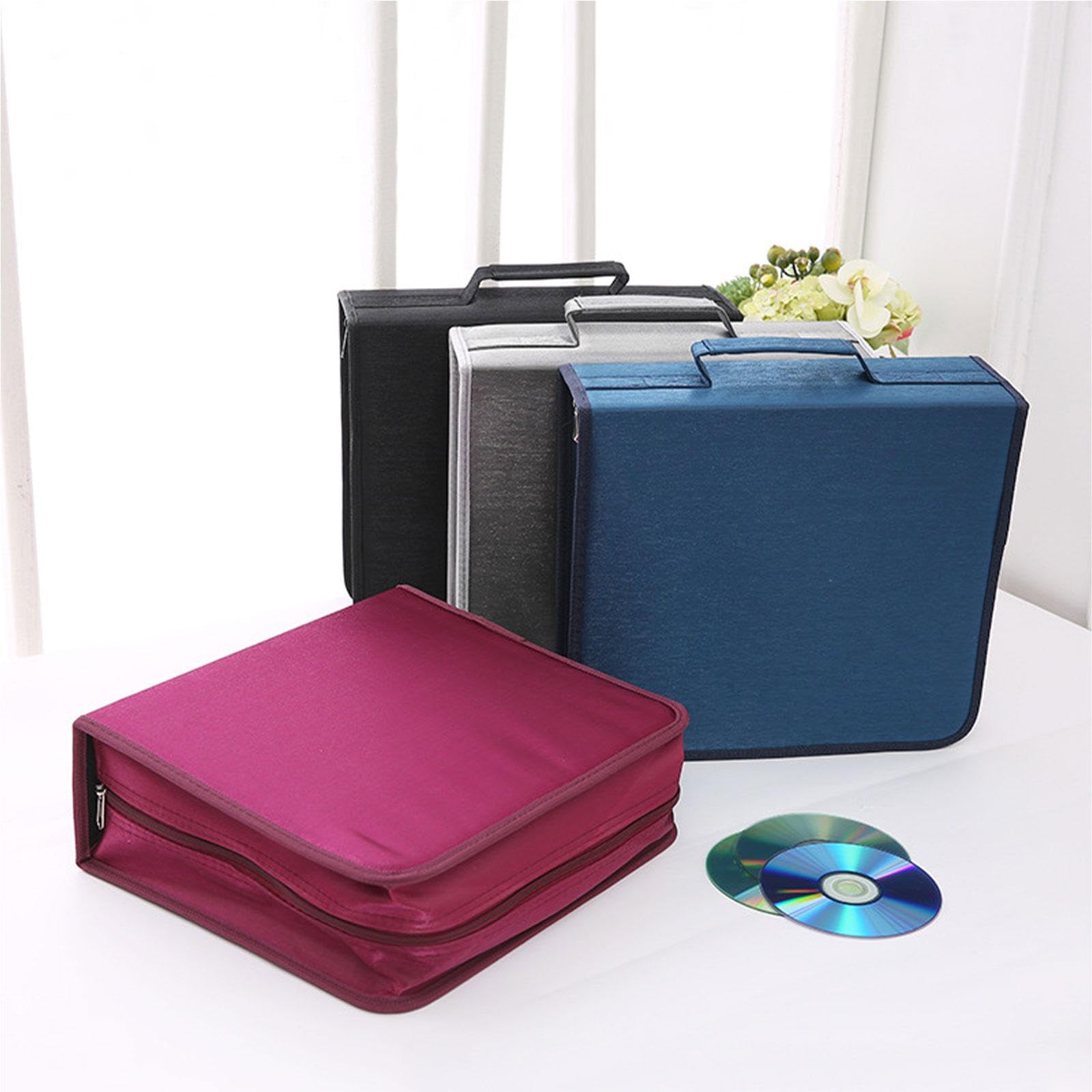 Enakshi® CD Case Storage 256 Capacity Carrying Dustproof DVD Case for Office Home Car Gray|Drives, Storage & Blank Media | Blank Media & Accessories | Media Cases, Sleeves & Wallets-image-29