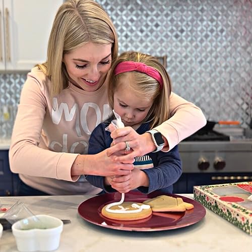 Miniatura 8 de Bakery Bling Kit de casa de galletas de San Valentín  Puppy Love 2D House  Casa de galletas de azúcar prehorneadas y piezas base para construir la