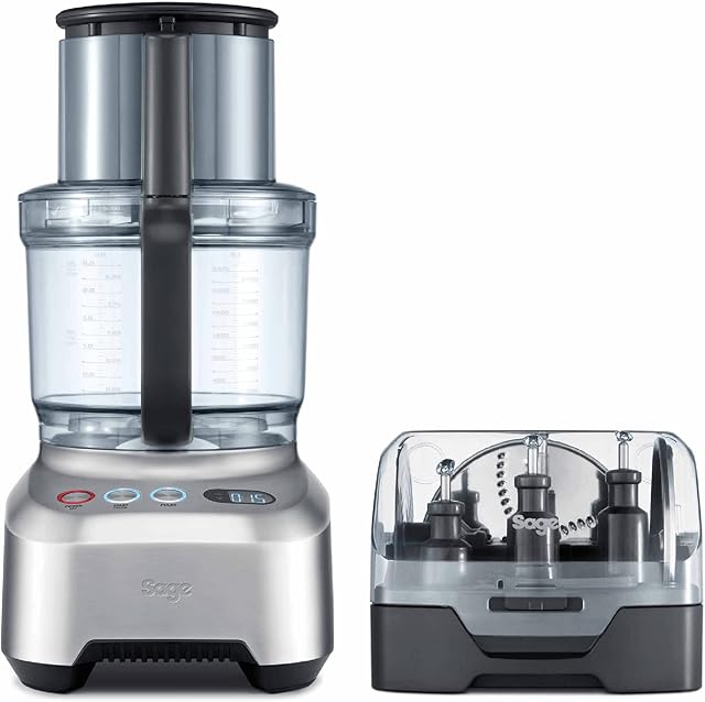 Sage BFP800UK the Kitchen Wizz Pro Food Processor, Silver,3.7 L
