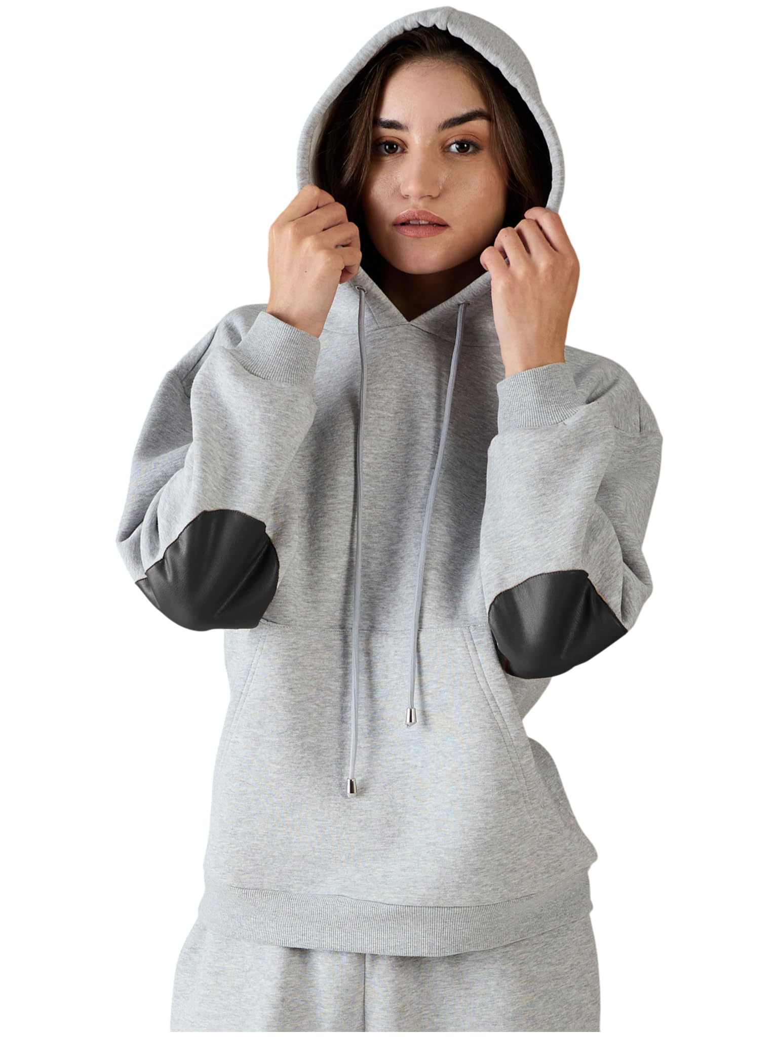sassafras Women Fleece Oversized Hoodie-picture-21